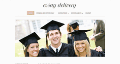 Desktop Screenshot of essaydelivery.com